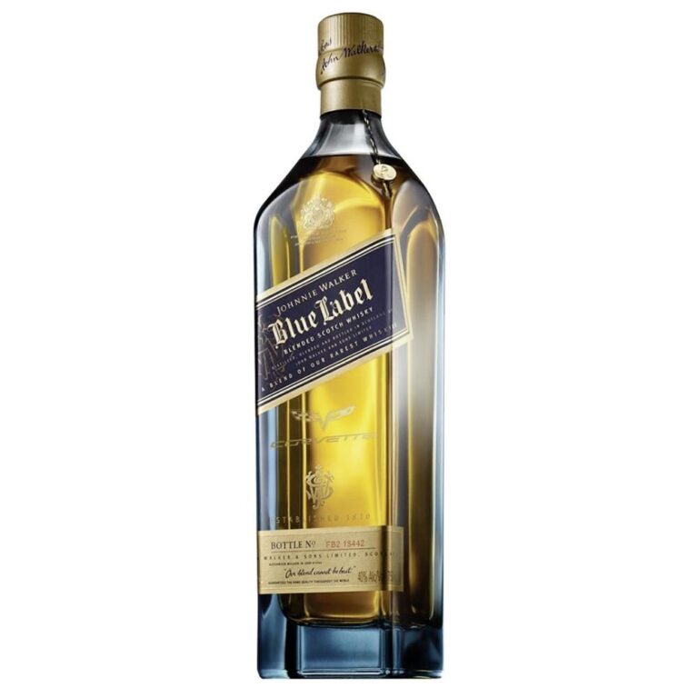 BuyJohnnieWalkerBlueLabelCorvetteLogoOnline