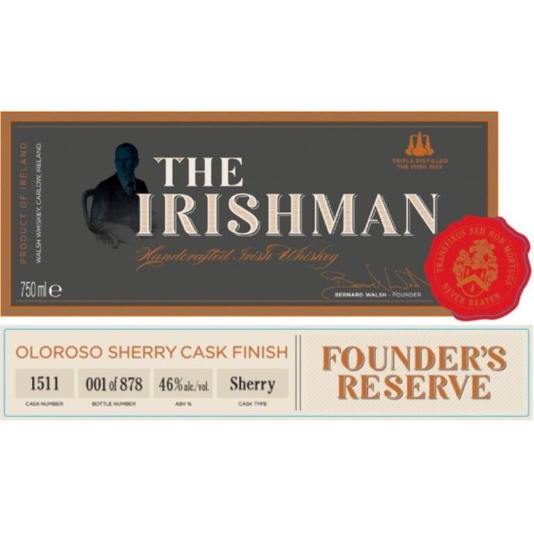 BuyTheIrishmanFoundersReserveSherryCaskFinishOnline