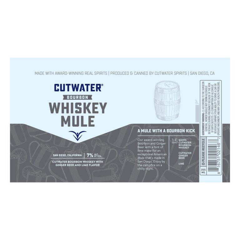 CutwaterBourbonWhiskeyMule4PK