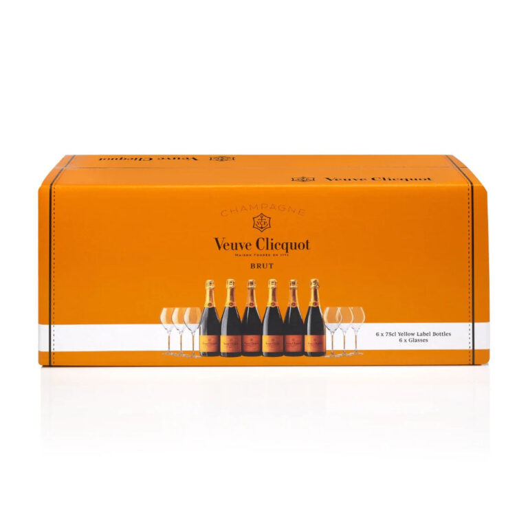 VeuveClicquot6pkW6ChampagneGlasses